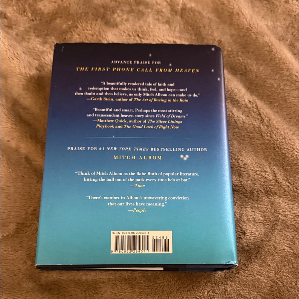 The First Phone Call From Heaven by Mitch Albom. Hardcover - Picture 2 of 4